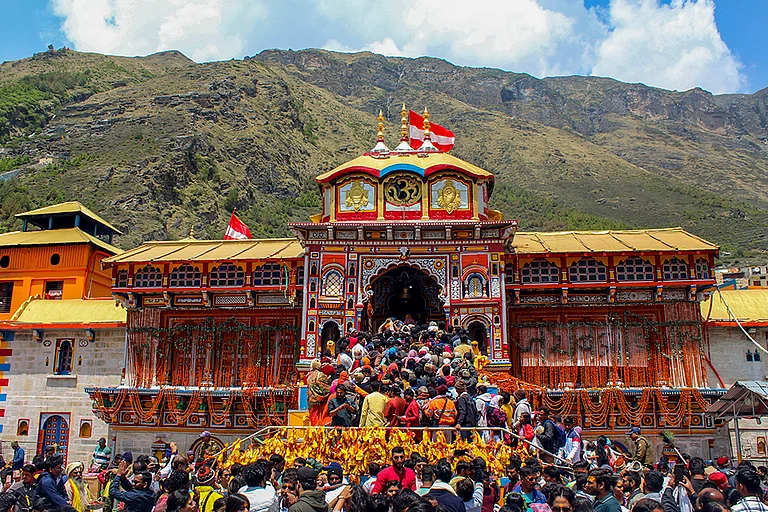 Badrinath Temple - | Photo: PTI